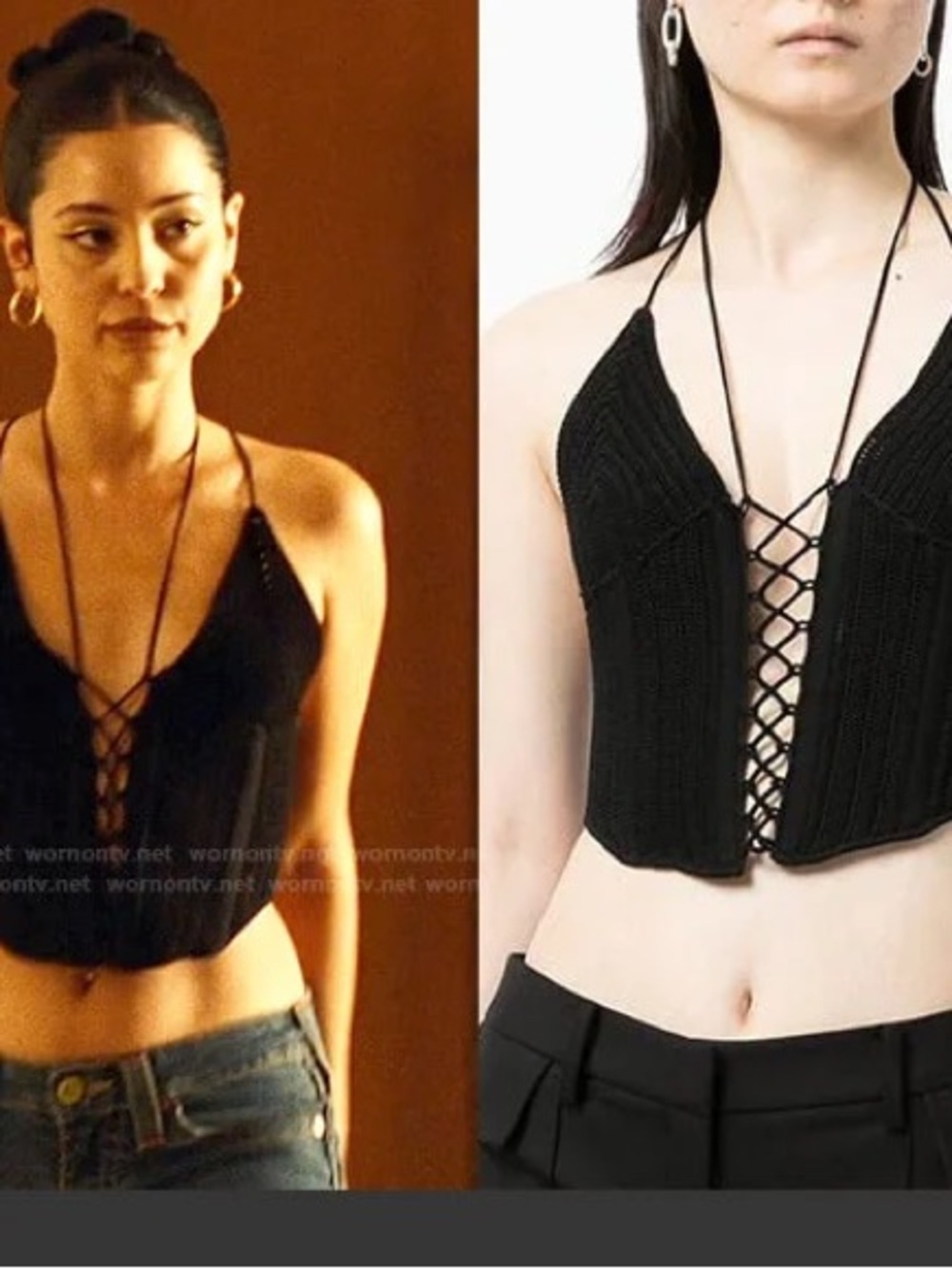 Dion lee Crochet top size M (Euphoria Maddy season 2)